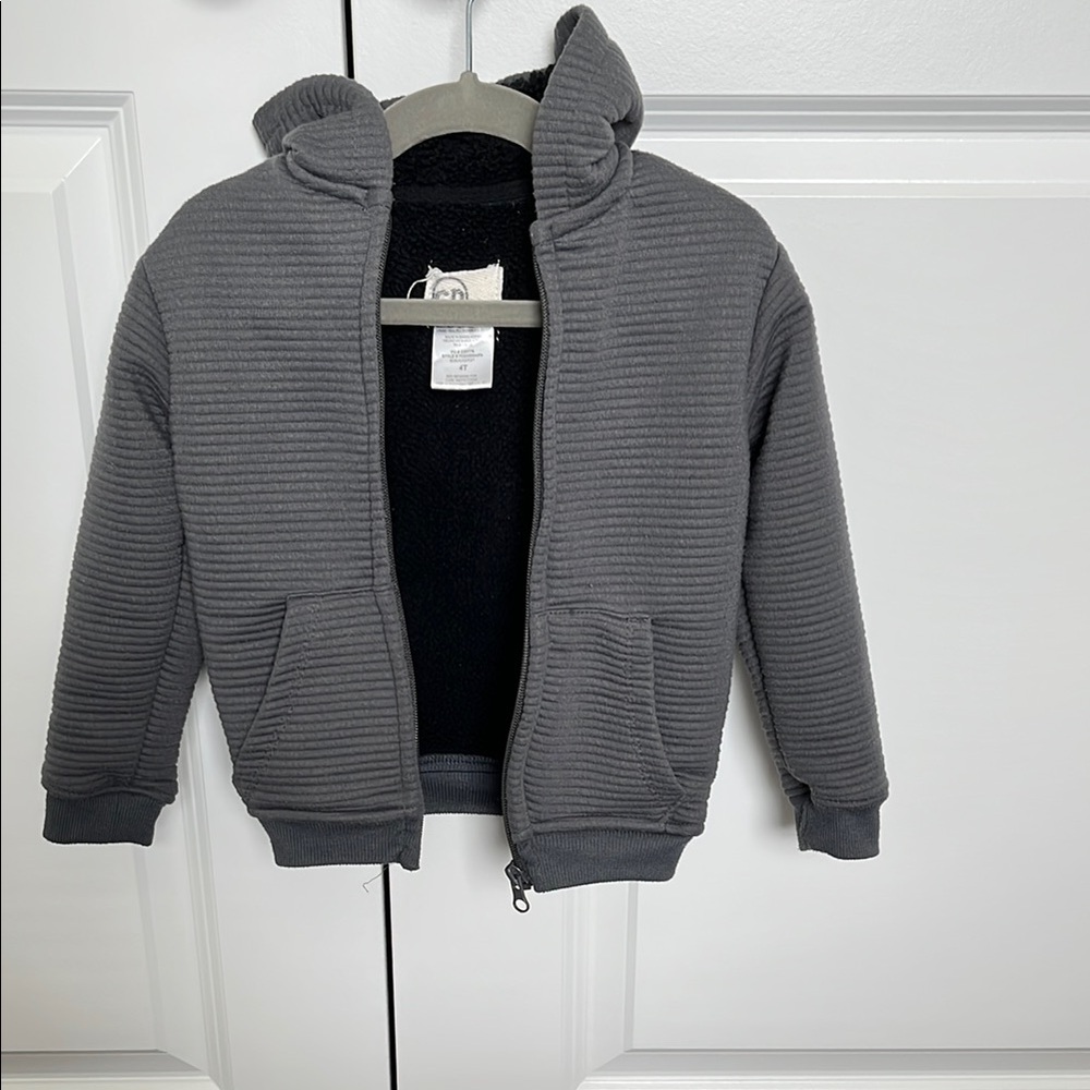 Gray Kids' Hoodie